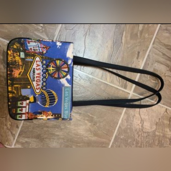 Vintage y2k Vegas purse with beading - Picture 3 of 4